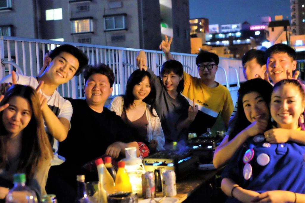 Osaka Namba Hostel Miyabi Kültér fotó
