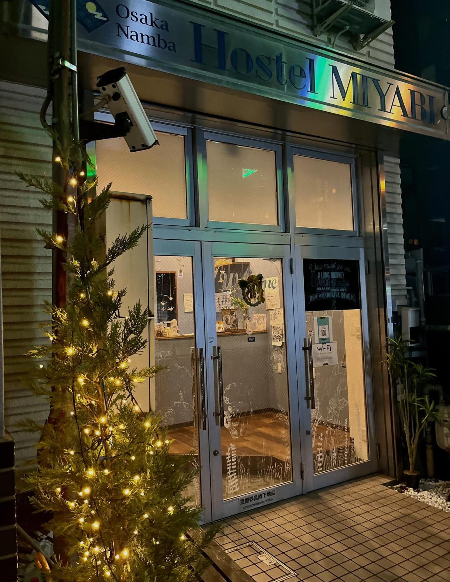 Osaka Namba Hostel Miyabi Kültér fotó