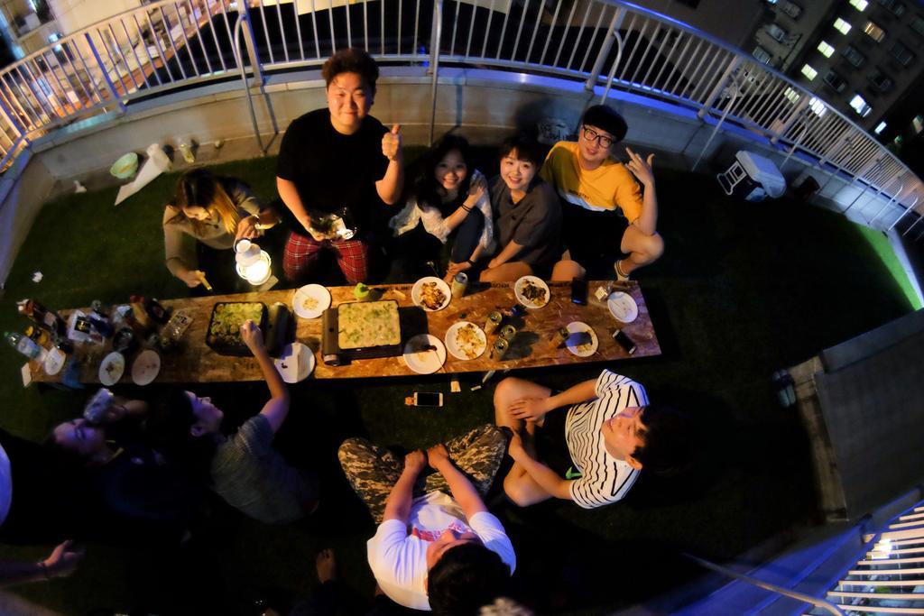 Osaka Namba Hostel Miyabi Kültér fotó