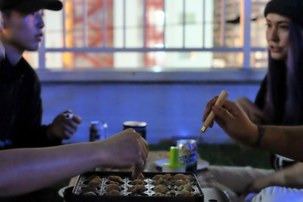 Osaka Namba Hostel Miyabi Kültér fotó