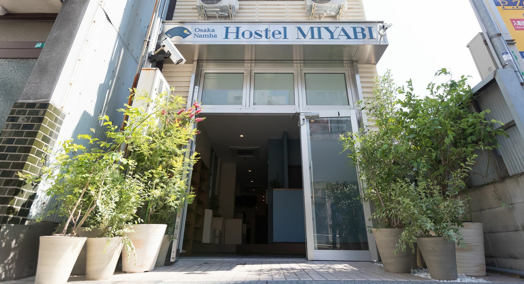 Osaka Namba Hostel Miyabi Kültér fotó